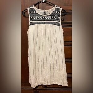 Lucky Brand Blue and White Striped Skirt